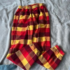 Aviator nation plaid pants